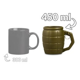 KUBEK KUFEL GRANAT 450 ml prezent faceta ŻOŁNIERZA