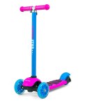 MILLY MALLY HULAJNOGA Scooter Little Star 3W1 LED Pink-Blue